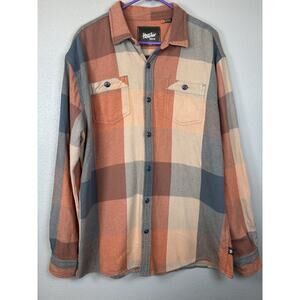 Howler Brothers Multicolor Plaid Casual Button Down Shirt